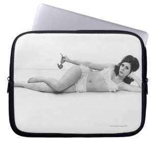 Capa Para Notebook Mulher no roupa de banho