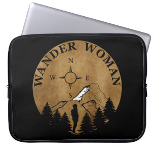 Capa Para Notebook mulher vintage vagando por mulheres