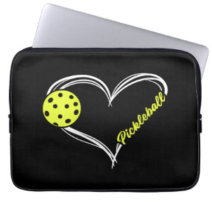 Capa Para Notebook Mulheres Adoram Pickleball - jogo de picleball fof