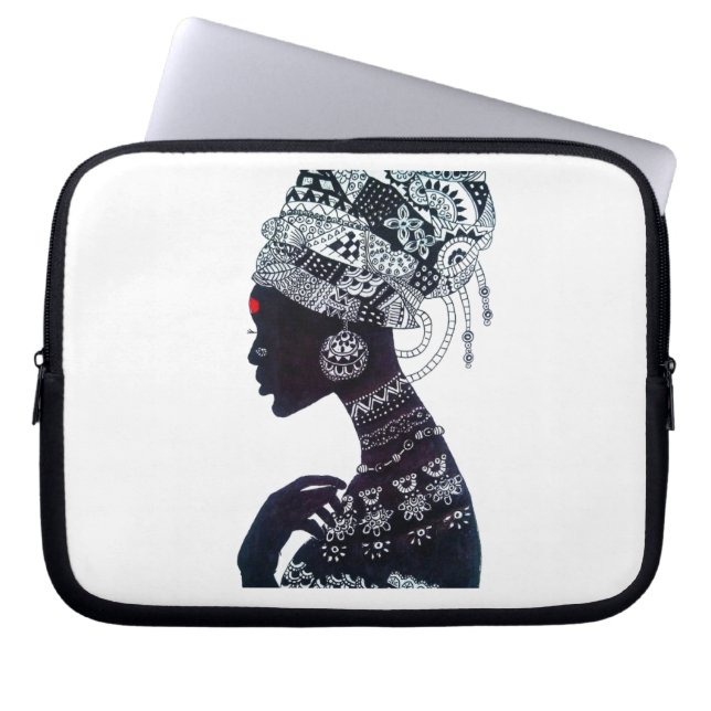 Capa Para Notebook Mulheres Tribais Design (Frente)