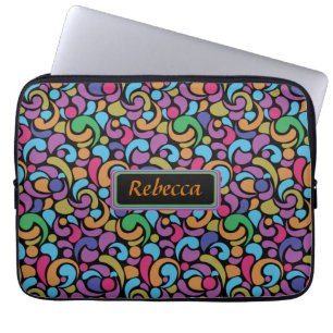 Capa Para Notebook Multi teste padrão brilhante personalizado da