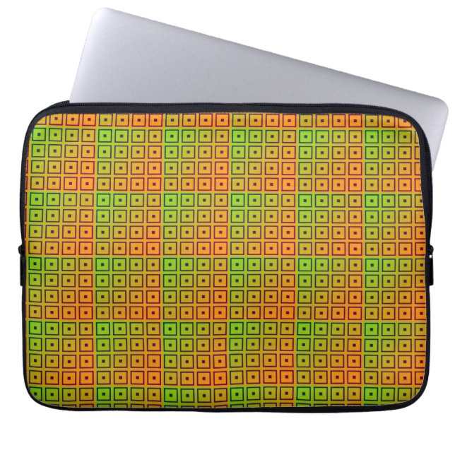 Capa Para Notebook Multicor vibrante (Frente)