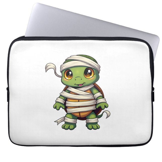 Capa Para Notebook Mummy Turtle (Frente)