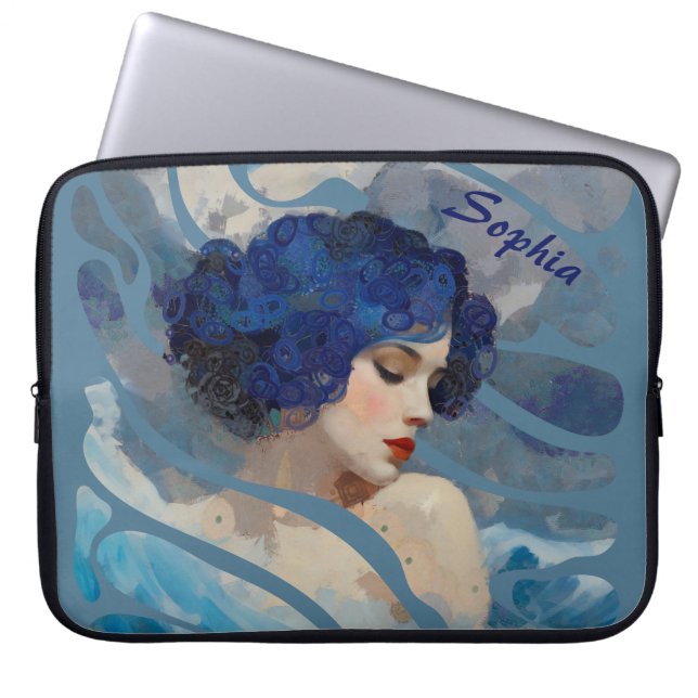 Capa Para Notebook Murmurios da Deusa do Oceano (Frente)