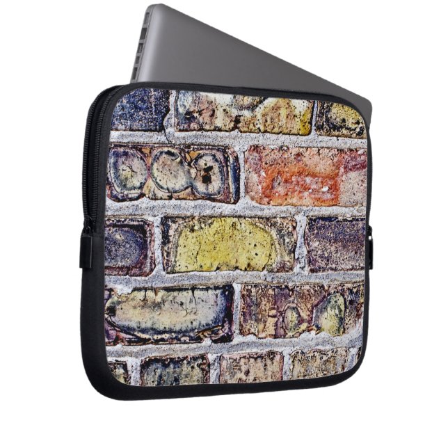 Capa Para Notebook Muro de tijolos (Frente Esquerda)