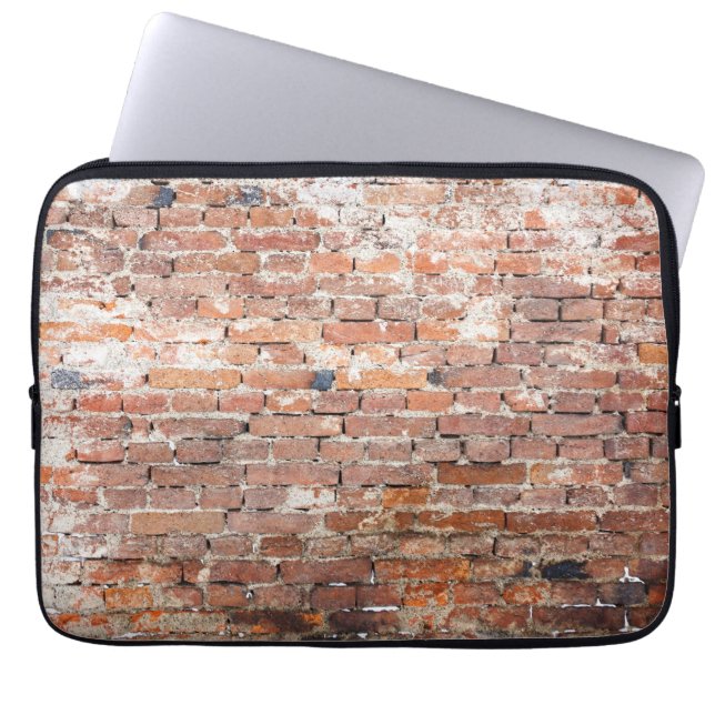 Capa Para Notebook Muro de tijolos antigo (Frente)