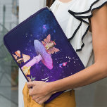 Capa Para Notebook Mushroom Fantasy Monograma Fada Encantada Mágica<br><div class="desc">Design de Mushroom Fantasy com uma fada e um rato fofo. O diário do bloco de anotações tem uma inicial pessoal que pode ser alterada para seu nome ou totalmente excluída. De uma variedade de produtos pessoais dos Designs Finos de Chessie.</div>