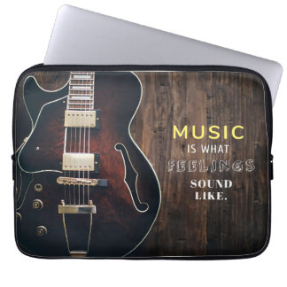 Capa Para Notebook Música Arte Musical Está Sentindo