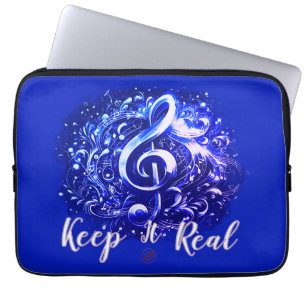 CAPA PARA NOTEBOOK MÚSICA - SEJA AUTÊNTICA