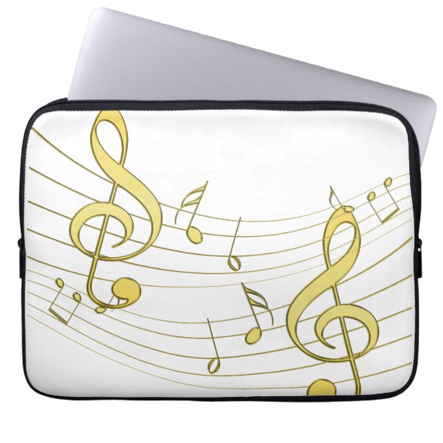 Capa Para Notebook Musical (Frente)