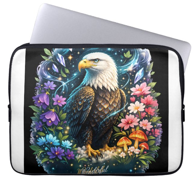 Capa Para Notebook Mystic Bald Eagle iPad Smart | Bolsa para Laptop S (Frente)