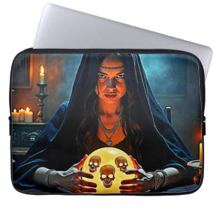 Capa Para Notebook Mystic Psychic Fortune Teller Design