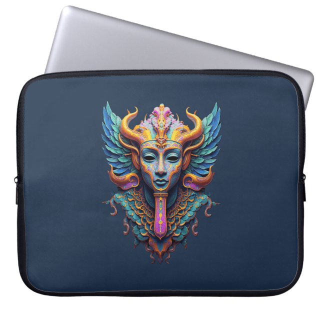 Capa Para Notebook Mystic Winged Deity (Frente)