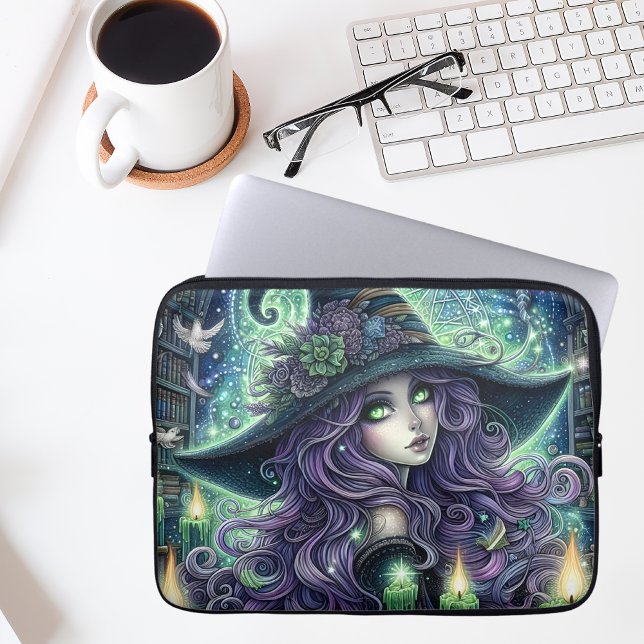 Capa Para Notebook Mystical Celestial Witch (Criador carregado)