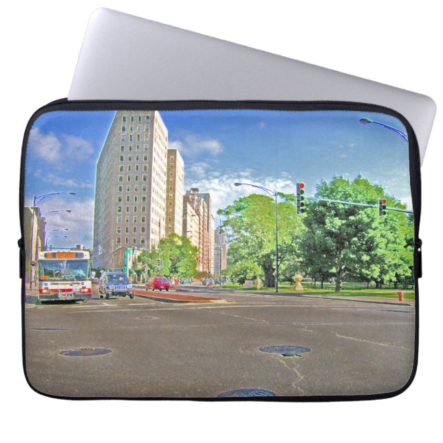 Capa Para Notebook Na Avenida Lincoln (Frente)