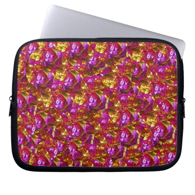 Capa Para Notebook Na bolsa de Eletrônicos rosa (Frente)