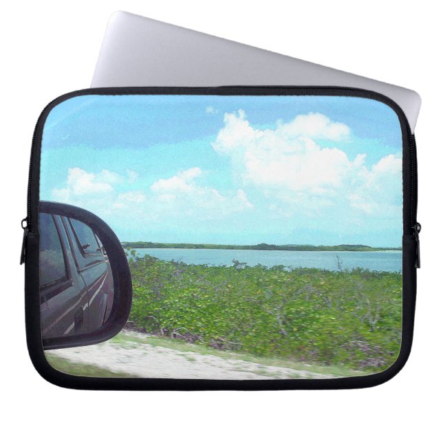 Capa Para Notebook Na estrada, Flórida Keys (Frente)