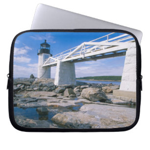 Capa Para Notebook NA, EUA, Maine, Port Clyde.  Marshall Point