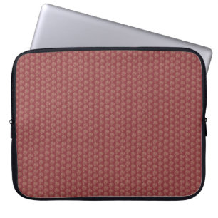 Capa Para Notebook Na moda Bolsa de laptop, Maroon Floral Miniimpress