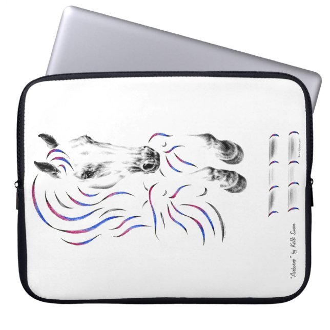 Capa Para Notebook Na moda Jumping Jumper Horse (Frente)