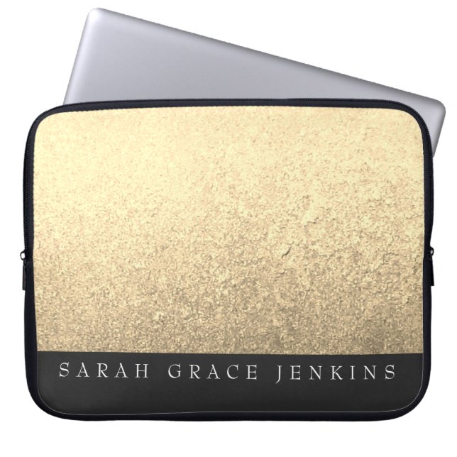 Capa Para Notebook Na moda Moderno Elegante Personalizado (Frente)