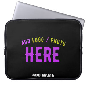 CAPA PARA NOTEBOOK NA MODA MODERNO PERSONALIZÁVEL NEGRO VERIFICADO CO