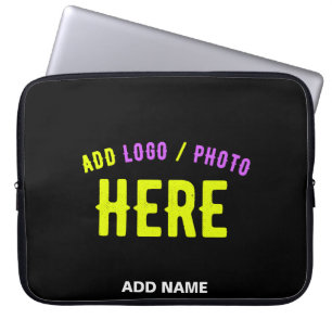 CAPA PARA NOTEBOOK NA MODA MODERNO PERSONALIZÁVEL NEGRO VERIFICADO CO