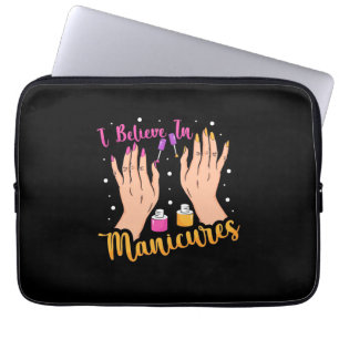 Capa Para Notebook Nail Artist Acredita Em Manicuras