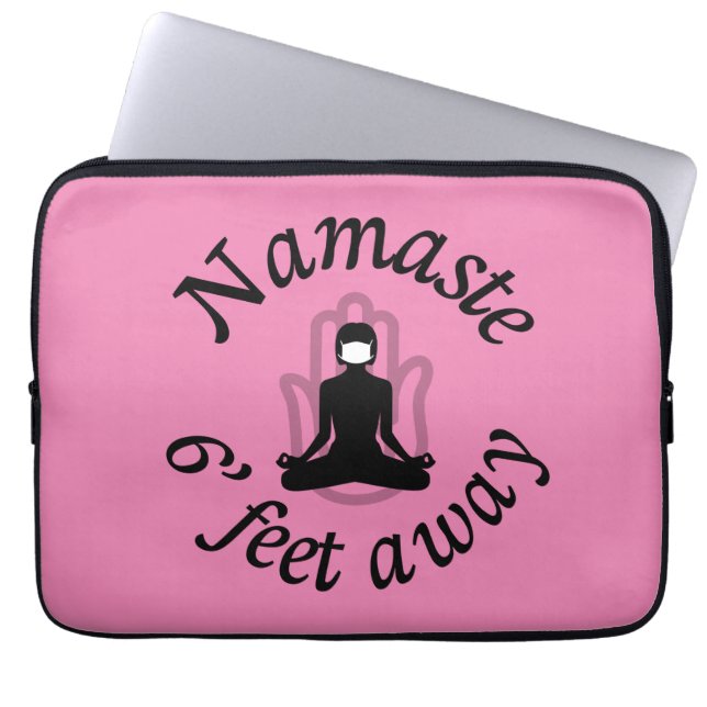Capa Para Notebook Namaste 6' pés longe (Frente)