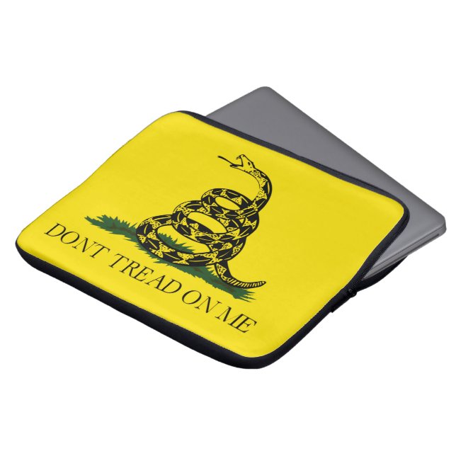 Capa Para Notebook Não lance a bandeira americana Gadsden (Frente Topo)