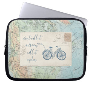 Capa Para Notebook Não o chame um sonho, chamam-no umas citações do