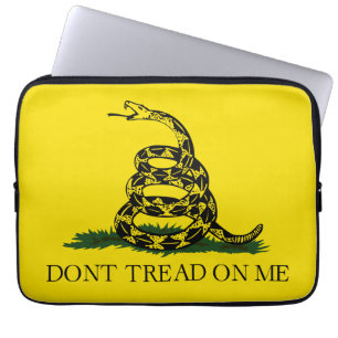 Capa Para Notebook Não pisar no meu sinalizador Gadsden