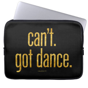 Capa Para Notebook Não posso. Tenho Dança.