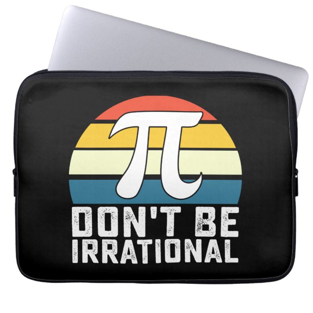 Capa Para Notebook Não Seja Irracional Dia Do Pi Matemática (Frente)