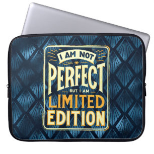 Capa Para Notebook Não sou perfeito, sou motivacional de edição limit
