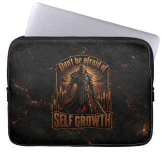 Capa Para Notebook Não Tenha Medo do Crescimento Pessoal Cracked Escu