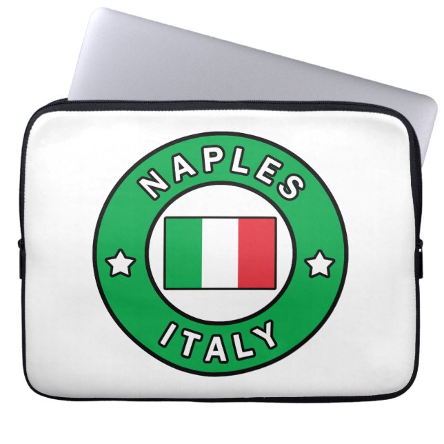 Capa Para Notebook Nápoles Itália (Frente)
