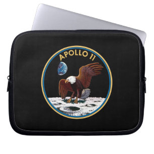 Capa Para Notebook NASA Apollo 11 Landing Landing Lunar Patch Insigni