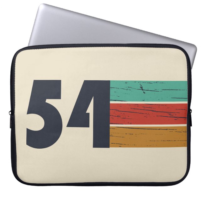 Capa Para Notebook nascer de aniversário de 1954 (Frente)