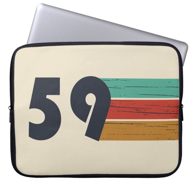 Capa Para Notebook nascer de aniversário de 1959 (Frente)