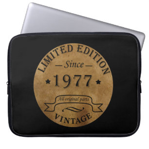 Capa Para Notebook Nascer de aniversário de 1977