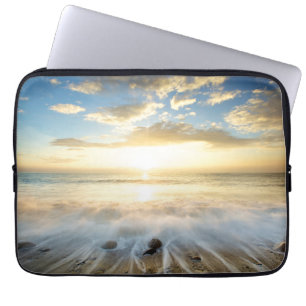 Capa Para Notebook Nascer do sol dourado
