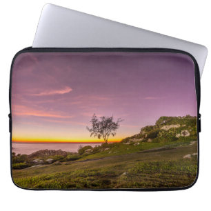 Capa Para Notebook Nascer do sol na praia em Florianopolis