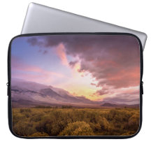 Nascer do sol no Owens Valley