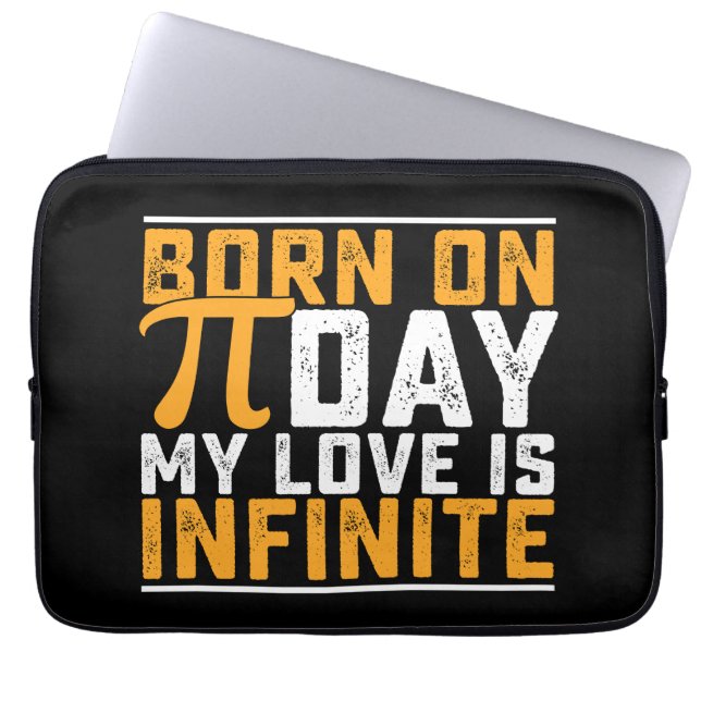 Capa Para Notebook Nascida No Dia Do Pi Meu Amor é Infinito Matemátic (Frente)