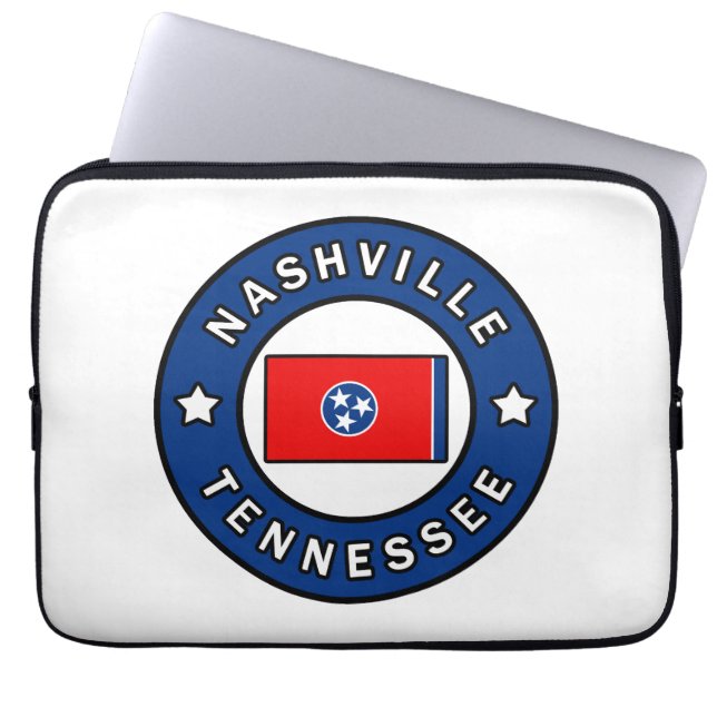 Capa Para Notebook Nashville Tennessee (Frente)