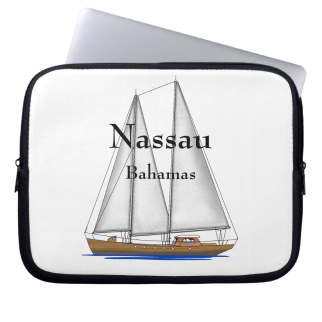 Capa Para Notebook Nassau Bahamas (Frente)