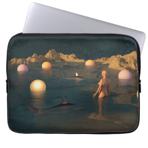 Capa Para Notebook Natação Noturna