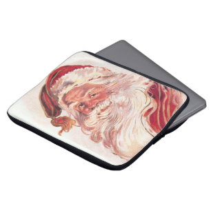 Capa Para Notebook Natais vintages Santa Claus