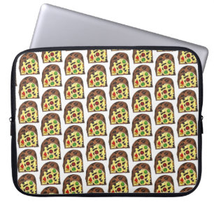 Capa Para Notebook Natal Fruta Bolo Fruitcake Fatia Natal Natal